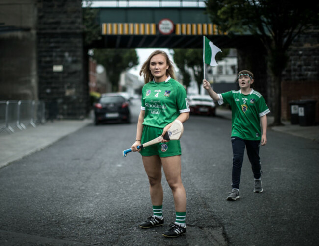 Marian Quaid with her brother Michael Quaid