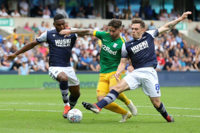 Millwall v Preston North End - Sky Bet Championship - The Den
