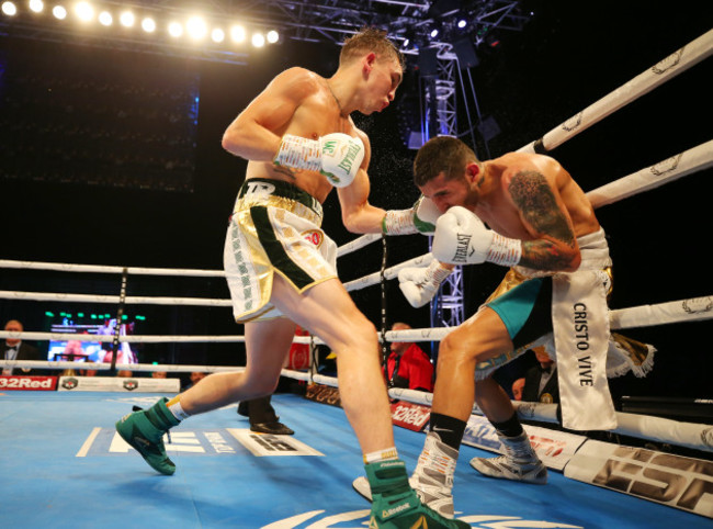 Michael Conlan in action against Diego Alberto Ruiz