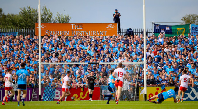 Dublin fans at the game