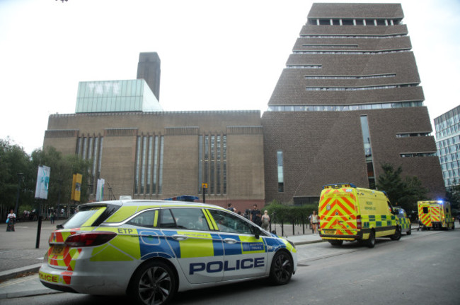 Tate modern fall incident