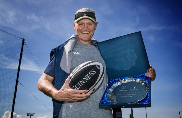 Guinness Rugby Writers of Ireland Award - Joe Schmidt Tom Rooney Award (2)