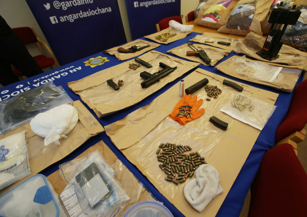 Gardai seize drugs and firearms in Finglas