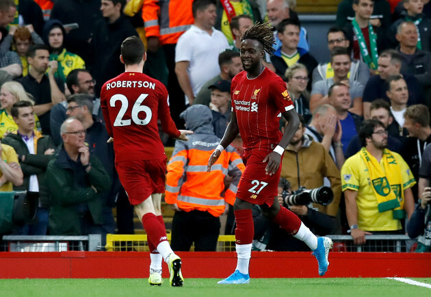 Liverpool v Norwich City - Premier League - Anfield