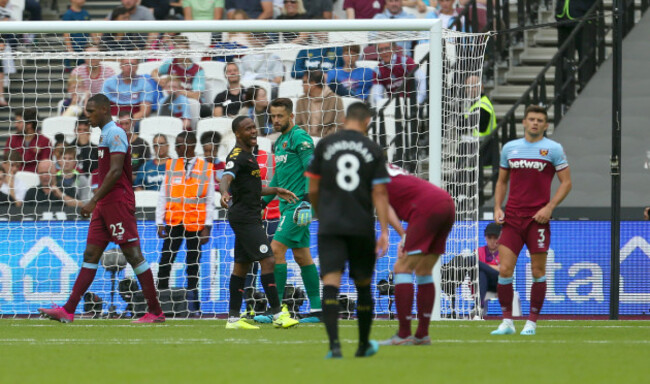 West Ham United v Manchester City - Premier League - London Stadium
