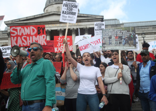 Freedom For Kashmir protest