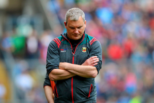 James Horan dejected