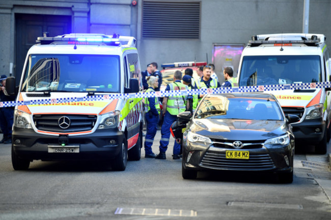 SYDNEY CBD POLICE OPERATION