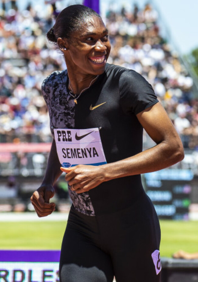 CA: Caster Semenya competes at Nike Prefontaine Classic JUN 30