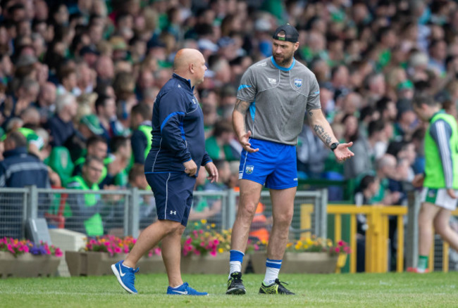 Derek McGrath with Dan Shanahan