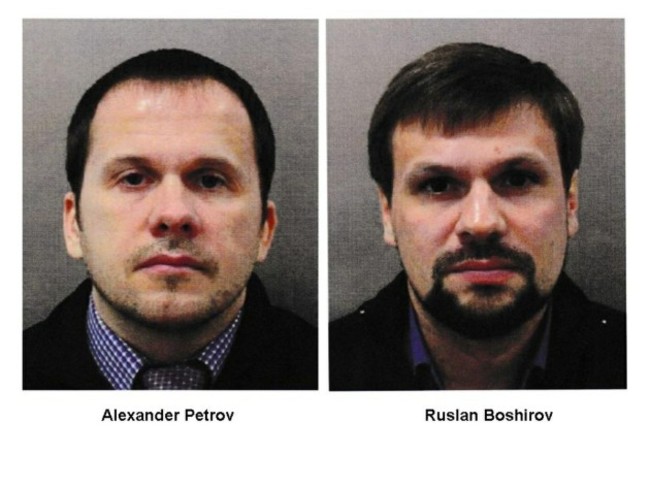 Two Russians Charged In Novichok Poisonings