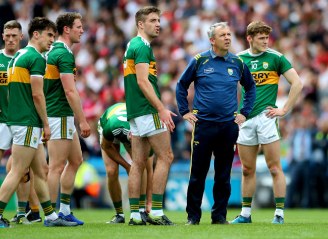 Peter Keane before the game