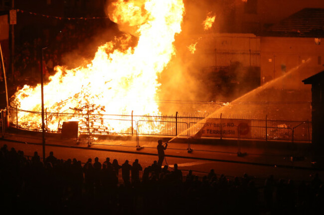 Londonderry bonfire