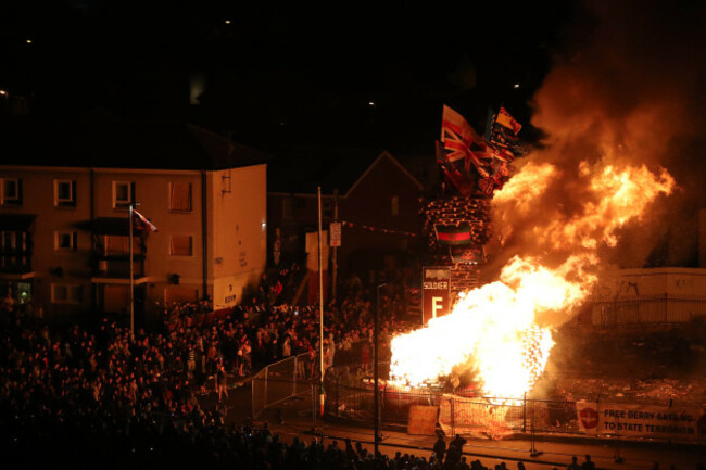 Londonderry bonfire