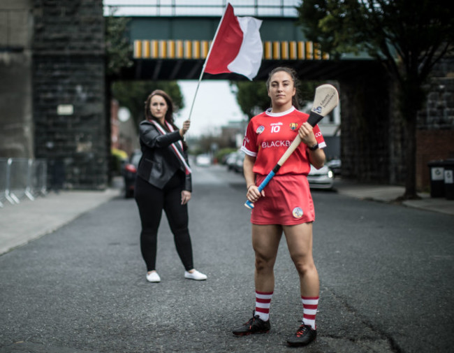 Amy O'Connor with her cousin Kerrie Horgan