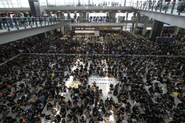 ADDITION APTOPIX Hong Kong Protests