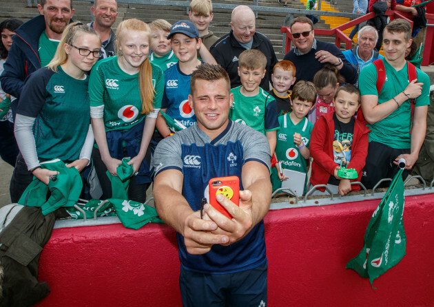 CJ Stander meets fans