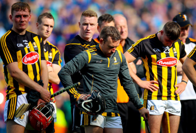 Richie Hogan dejected after the game