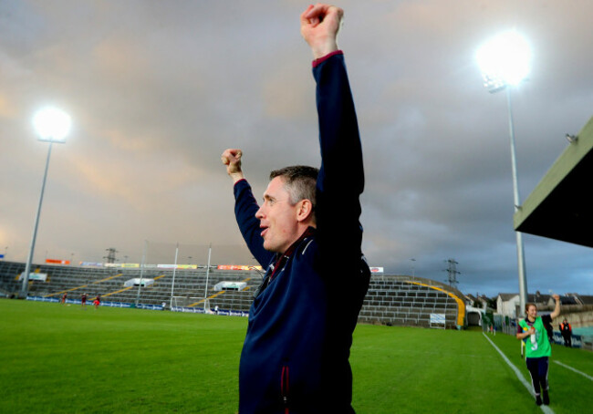 Cathal Murray celebrates at the final whistle