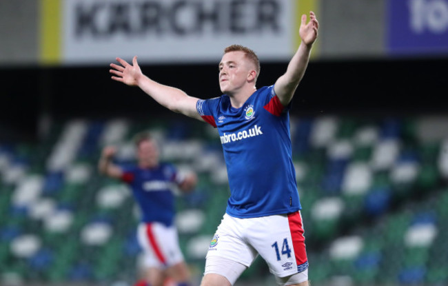 Linfield v Qarabag FK - UEFA Europa League - Play-off - First Leg - Windsor Park