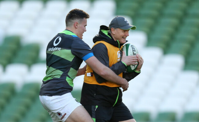 Joe Schmidt and Jacob Stockdale