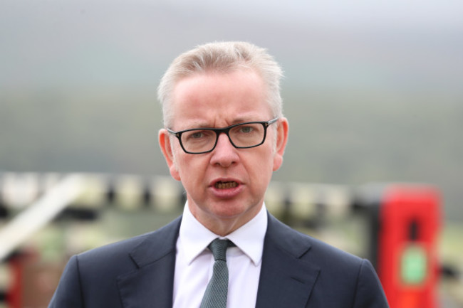 Michael Gove visit to Northern Ireland