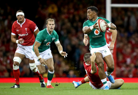 bundee-aki-is-tackled-by-steff-evans