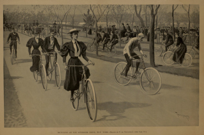 people-bicycles-transportation-historical