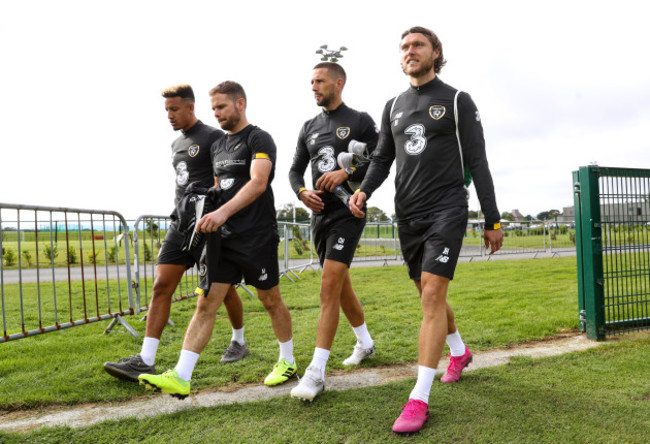 callum-robinson-alan-judge-conor-hourihane-and-jeff-hendrick-arrive