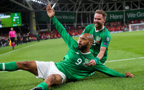 david-mcgoldrick-celebrates-scoring-a-goal-with-alan-judge