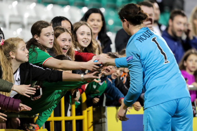 marie-hourihan-gives-away-her-socks-after-the-game