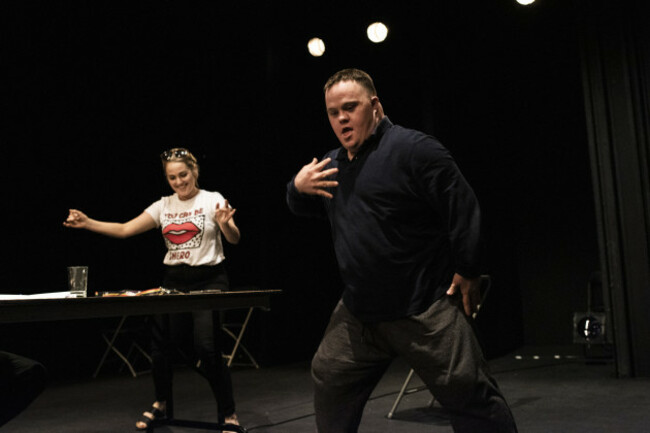 MAKING A MARK 46_L-R_ Aisling Byrne_Mark Smith_Talking Shop Ensemble_Pics Luca Trufarelli (1)