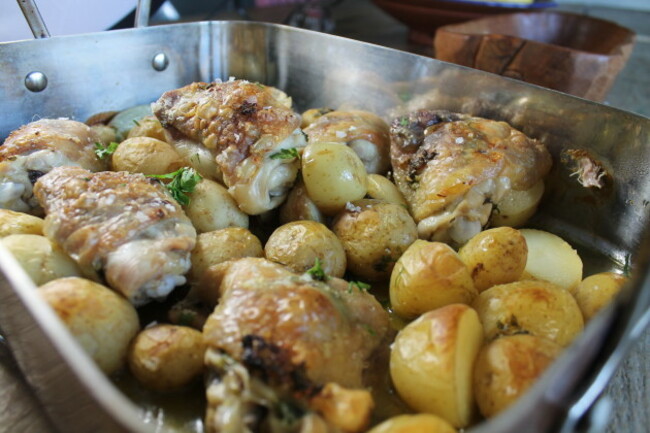 Roast Garlic Chicken