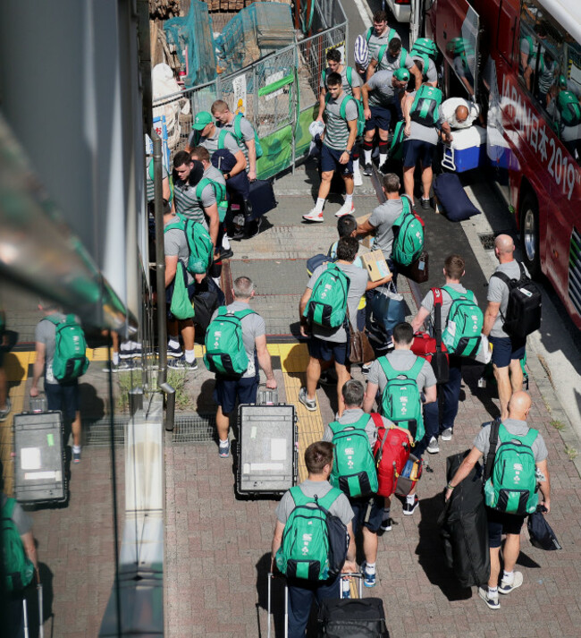 the-ireland-team-prepare-to-depart-yokohama-via-bullet-train