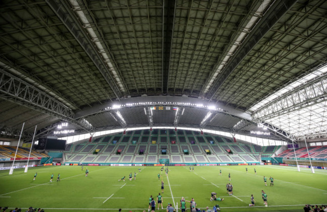 a-view-of-the-kobe-misaki-stadium-during-the-captains-run