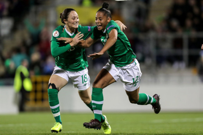 rianna-jarrett-celebrates-scoring-her-sides-second-goal-with-megan-campbell