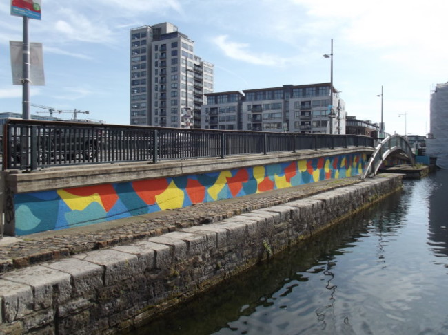 Mural McMahon Bridge Done Westside