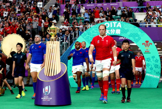 wales-v-france-2019-rugby-world-cup-quarter-final-oita-stadium