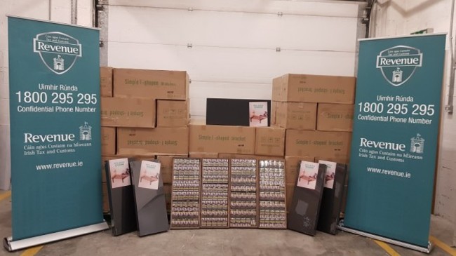 20191021 Cigarette Seizure Dublin Port