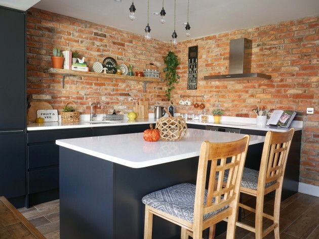Exposed Brick Wall Kitchen Ideas - Wall Design Ideas