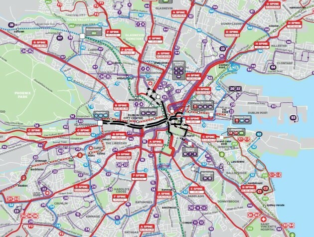 Dublin Bus Route Planner Explainer: Here's What The Revised Busconnects Plan Would Mean For Your Bus  Route