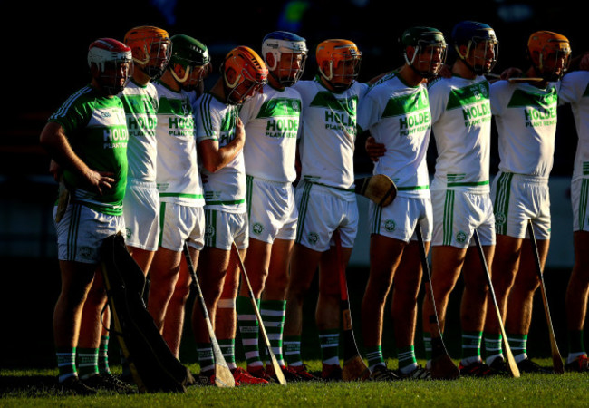 ballyhale-shamrocks-acknowledge-a-minutes-silence