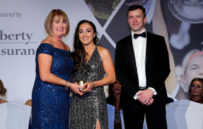 amy-oconnor-is-presented-with-her-award-by-kathleen-woods-and-stuart-trotter