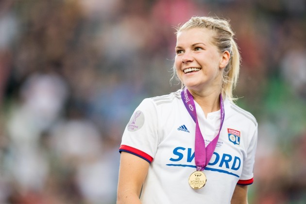 Hegerberg sets new Champions League record with 53rd goal in 50 · The 42