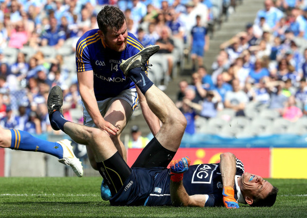 stephen-cluxton-is-fouled-by-james-mcgivney