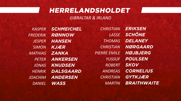 Denmark squad