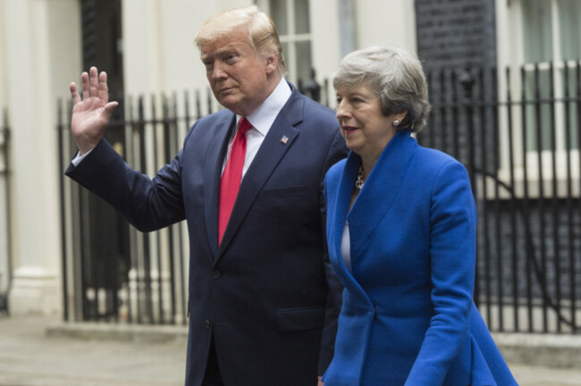 britain-london-theresa-may-u-s-donald-trump