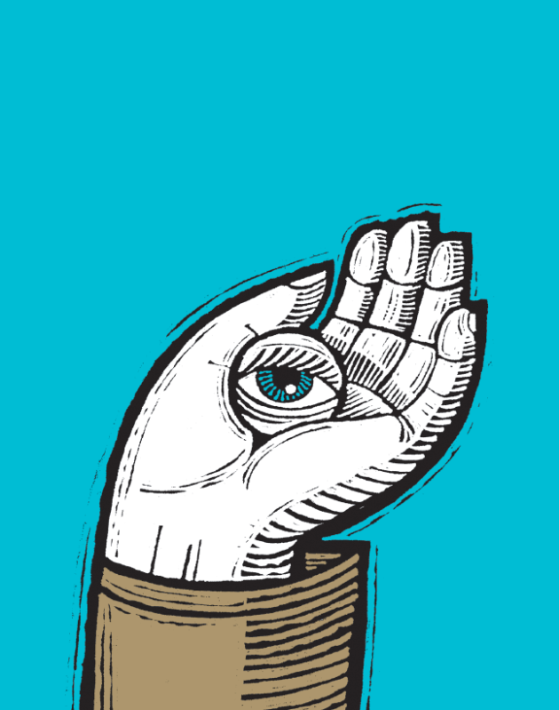 eye in the hand