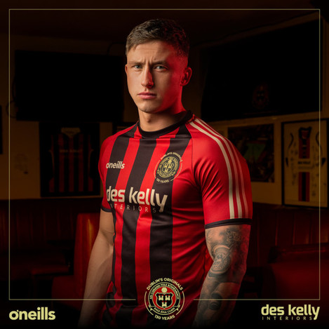 New Season Bohemian Away football shirt 2022 - 2023. Sponsored by Des Kelly