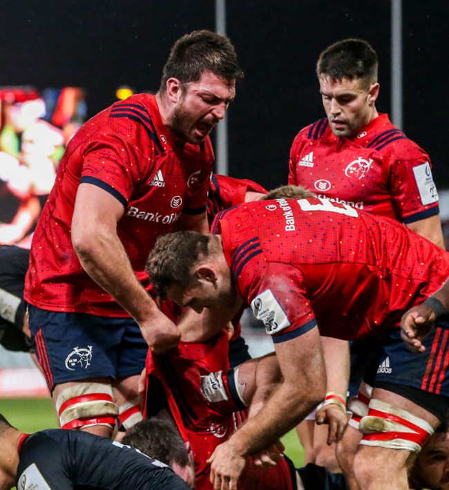 peter-omahony-celebrates-his-try-with-jean-kleyn-and-tadhg-beirne